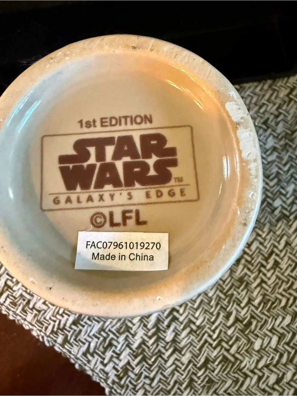 Disney’s Star Wars Tiki Mug NWOB